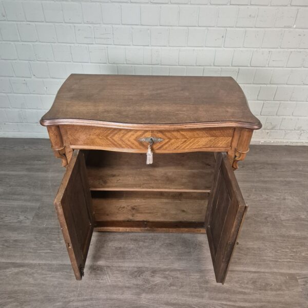 Penant Cabinet Louis Philippe 1860 Walnut - Image 11
