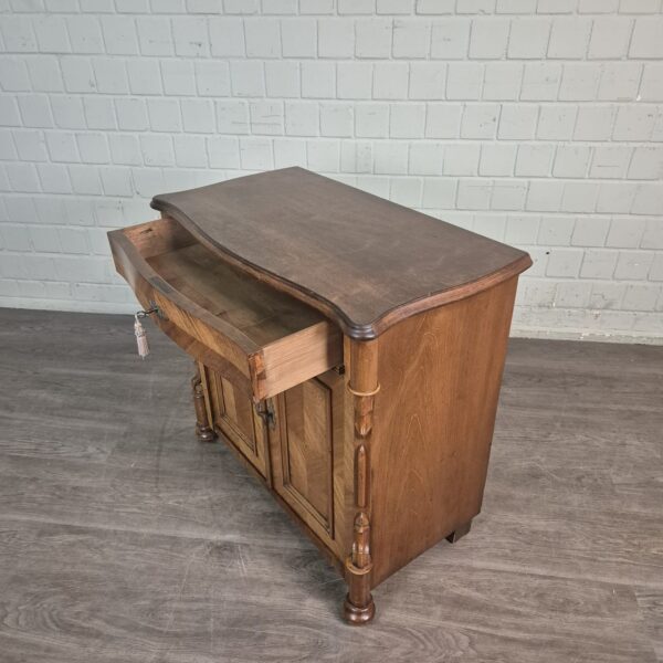 Penant Cabinet Louis Philippe 1860 Walnut - Image 12