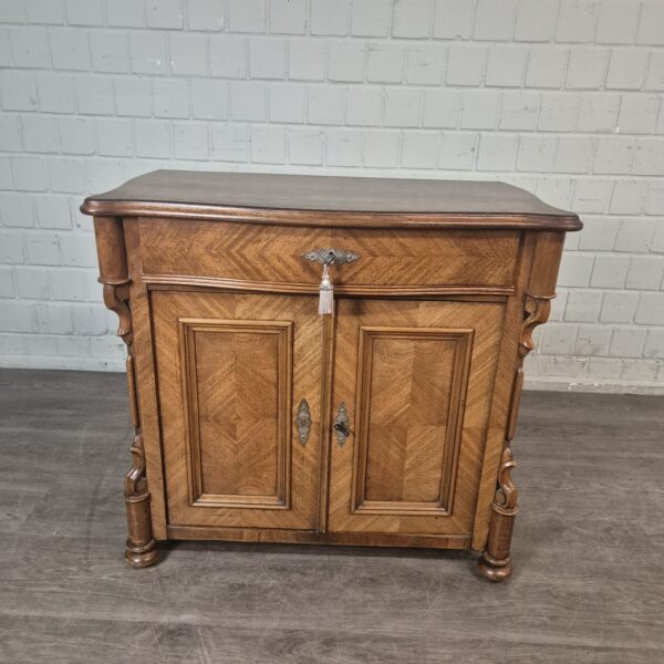 Penant Cabinet Louis Philippe 1860 Walnut - Image 2