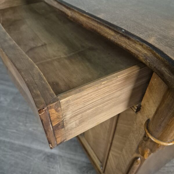 Penant Cabinet Louis Philippe 1860 Walnut - Image 13