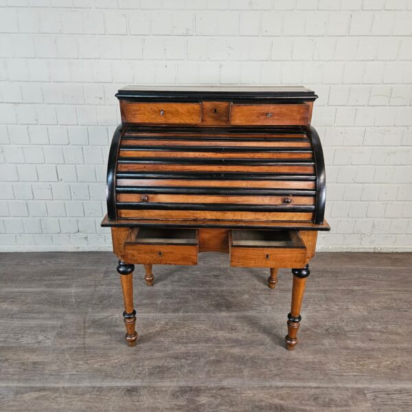 Secretary Gründerzeit 1880 Walnut - Image 9