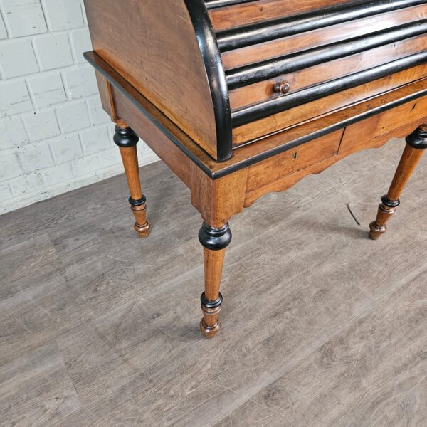 Secretary Gründerzeit 1880 Walnut - Image 7