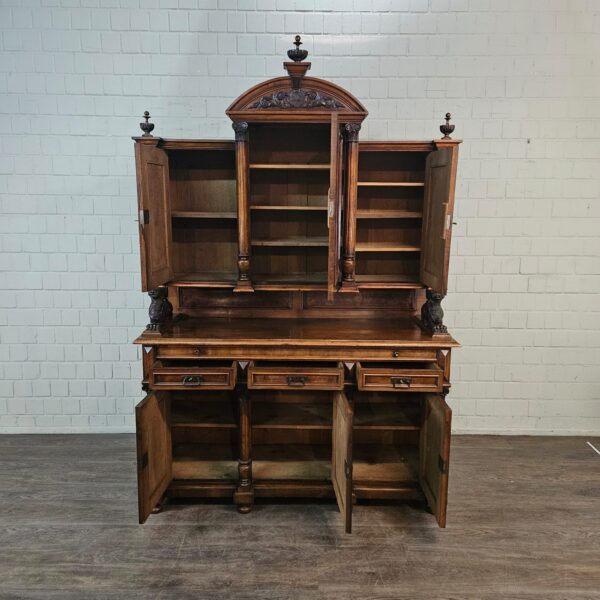Cabinet Gründerzeit 1880 Walnut - Image 2