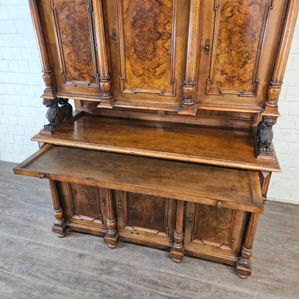 Cabinet Gründerzeit 1880 Walnut - Image 14