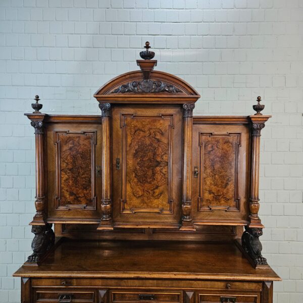 Cabinet Gründerzeit 1880 Walnut - Image 3