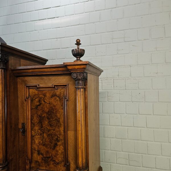 Cabinet Gründerzeit 1880 Walnut - Image 11