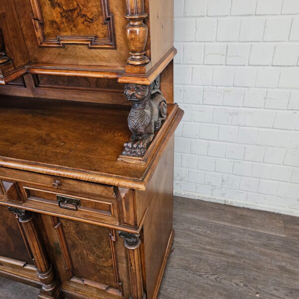 Cabinet Gründerzeit 1880 Walnut - Image 10