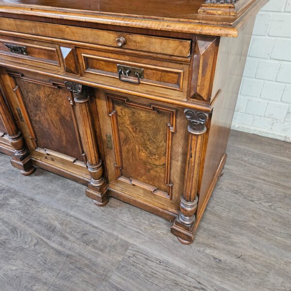 Cabinet Gründerzeit 1880 Walnut - Image 7
