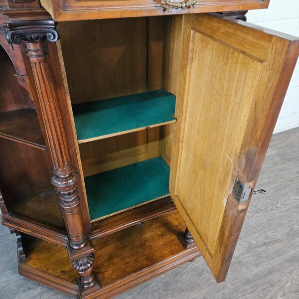 Cabinet Gründerzeit 1880 Walnut - Image 9