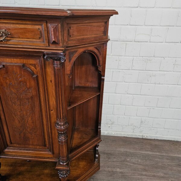 Cabinet Gründerzeit 1880 Walnut - Image 6