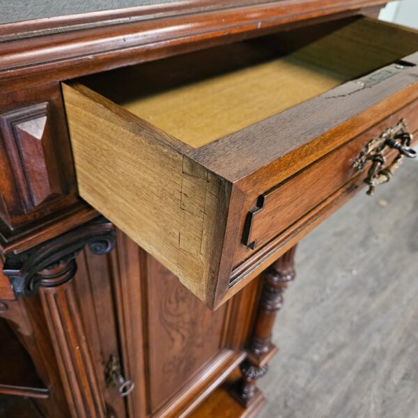 Cabinet Gründerzeit 1880 Walnut - Image 11