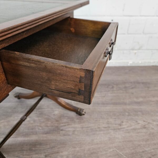 Folding Table Gründerzeit 1880 Walnut - Image 11