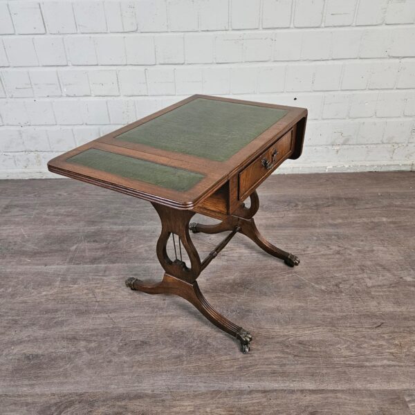 Folding Table Gründerzeit 1880 Walnut - Image 4