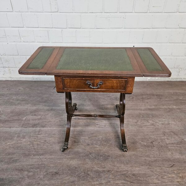 Folding Table Gründerzeit 1880 Walnut - Image 5