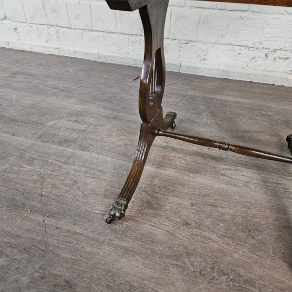 Folding Table Gründerzeit 1880 Walnut - Image 9