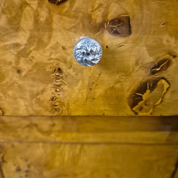 Bedside Table Burl Walnut 0,47 m - Image 9