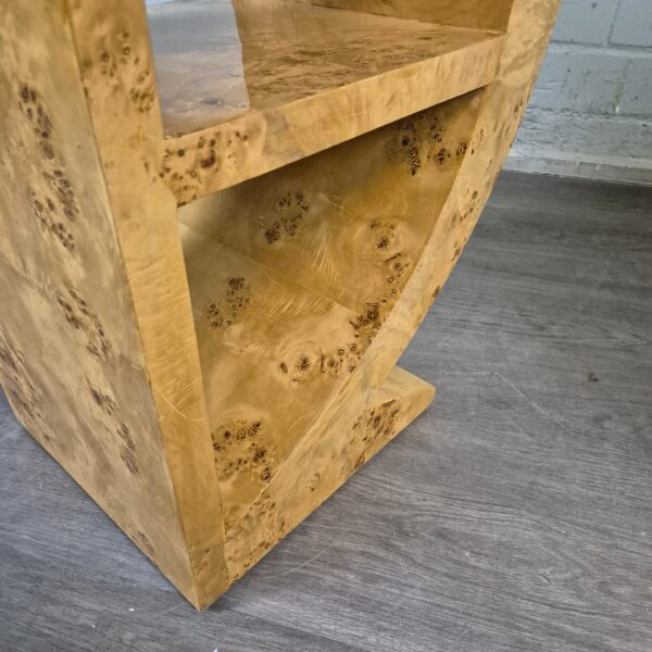 Bedside Table Burr Walnut 0,50 m - Image 7
