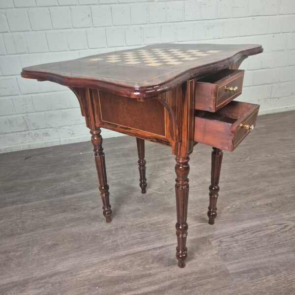 Game Table Chess & Checkers Walnut 0,75 m - Image 13