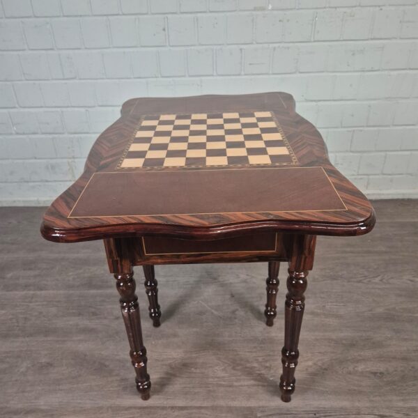 Game Table Chess & Checkers Walnut 0,75 m - Image 8