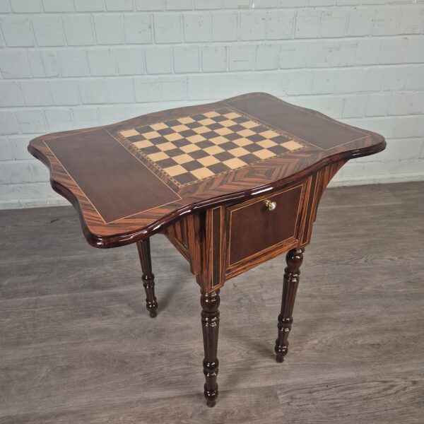 Game Table Chess & Checkers Walnut 0,75 m - Image 14