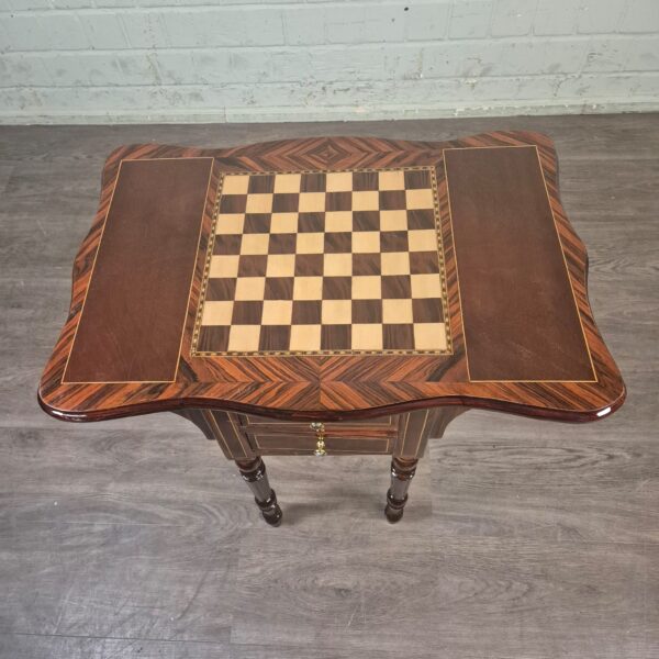 Game Table Chess & Checkers Walnut 0,75 m - Image 6