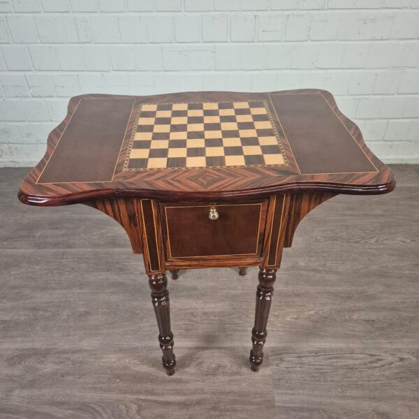 Game Table Chess & Checkers Walnut 0,75 m - Image 15