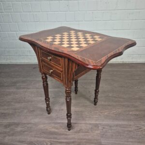 Game Table Chess & Checkers Walnut 0,75 m