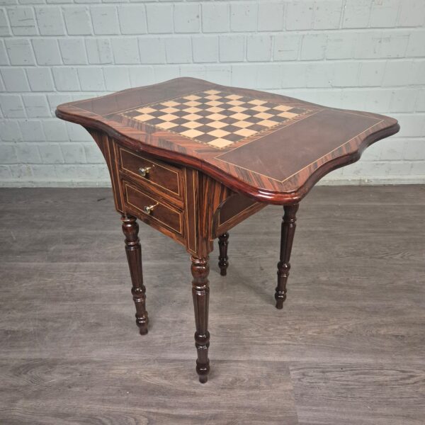 Game Table Chess & Checkers Walnut 0,75 m