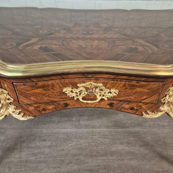 Desk Neo-baroque 1,45 m Walnut - Image 13