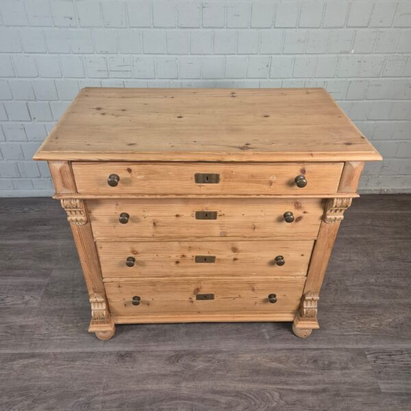 Chest of Drawers Gründerzeit 1880 Pine - Image 2