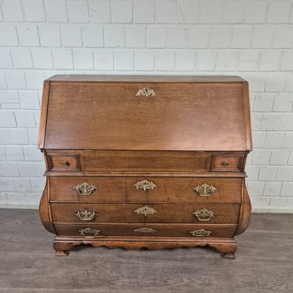 Secretary  Baroque 1790 Oak - Image 2