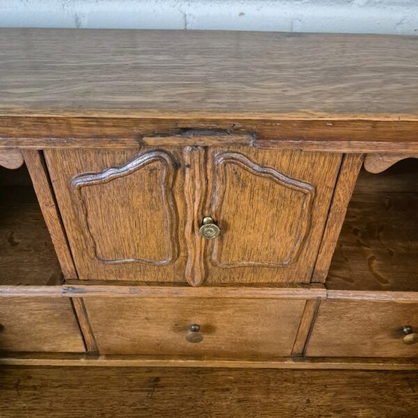 Secretary  Baroque 1790 Oak - Image 10