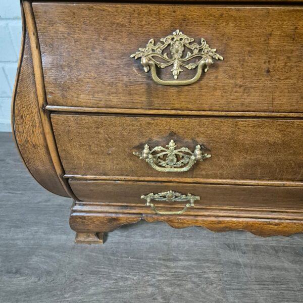 Secretary  Baroque 1790 Oak - Image 3