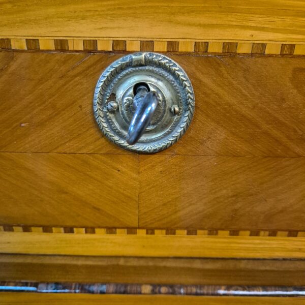 Chest of Drawers Biedermeier 1810 Walnut - Image 8