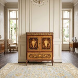 Cabinet Neo-baroque Walnut 1,07 m