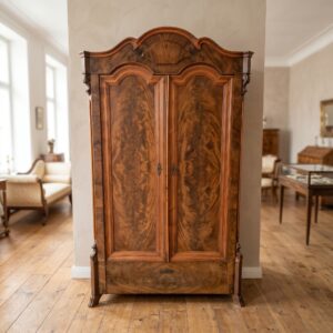 Wardrobe Louis Philippe 1860 Mahogany