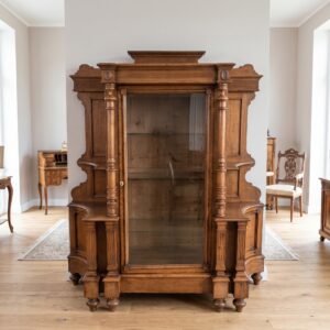 Display Case Gründerzeit 1880 Oak