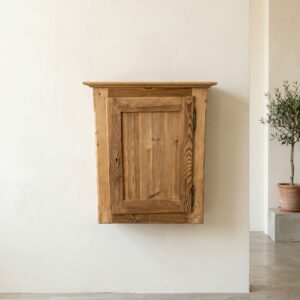 Wall cabinet Medicine cabinet Jugendstil  1910 Kiefer