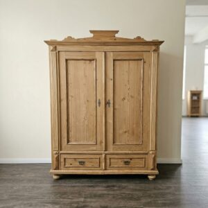 Wardrobe Gründerzeit 1880 Pine