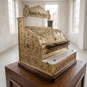 Cash Register National 1911 Brass