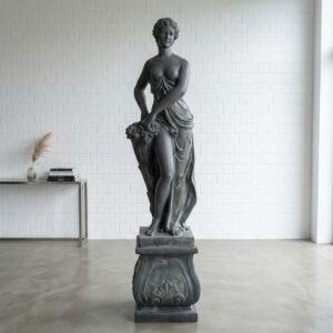 Statue Women 2,30 m Bronze 1920