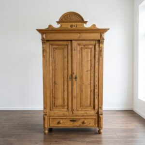 Wardrobe Gründerzeit 1880 Pine