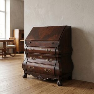 Secretary Neo-baroque Walnut 0,80 m