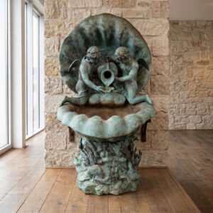 Water Feature "Schell" Bronze 1,53 m