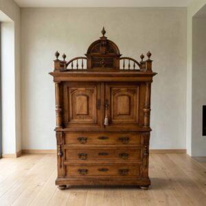 Cabinet Gründerzeit 1880 Walnut