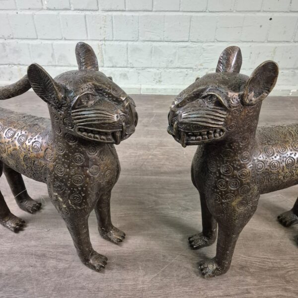 Statues Sphinx-Set 1950 Bronze 0,50 m - Image 6