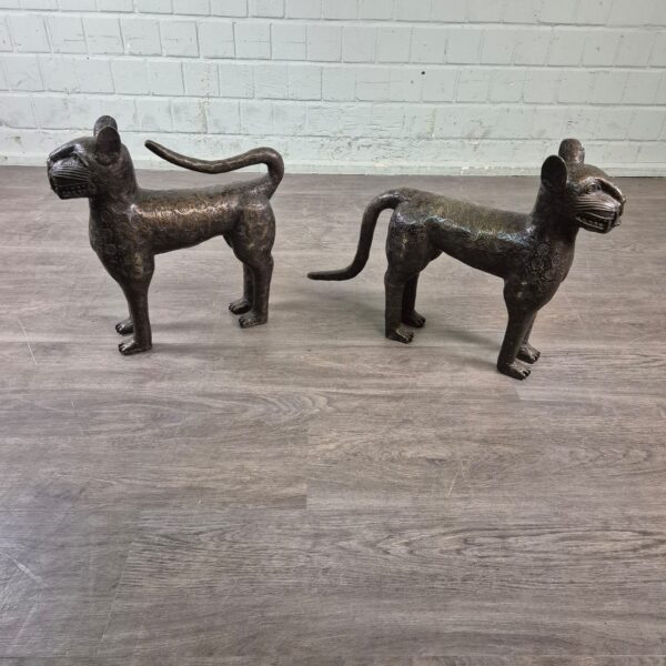 Statues Sphinx-Set 1950 Bronze 0,50 m - Image 11