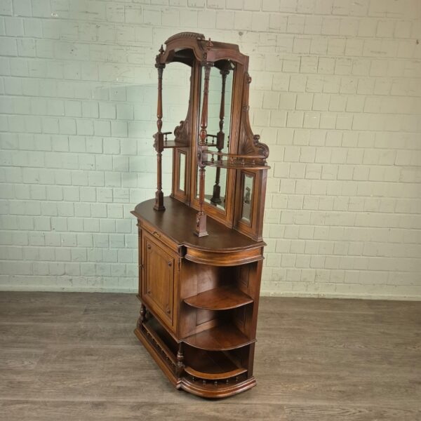 Cabinet Jugendstil 1895 Walnut - Image 3