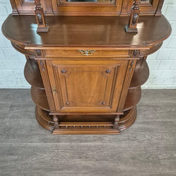 Cabinet Jugendstil 1895 Walnut - Image 7