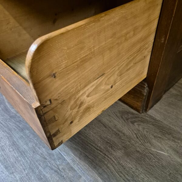 Desk Jugendstil 1920 Oak - Image 10